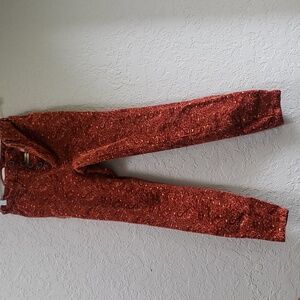 Pilcro Boho Print Cordoroy Pants Size 27